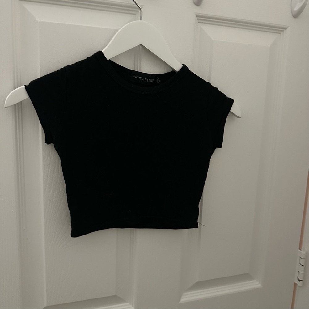 Black Crop Top